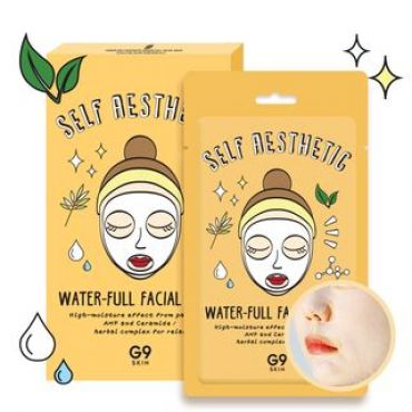 G9SKIN - Self Aesthetic Water-full Facial Mask 5pcs 5 pcs