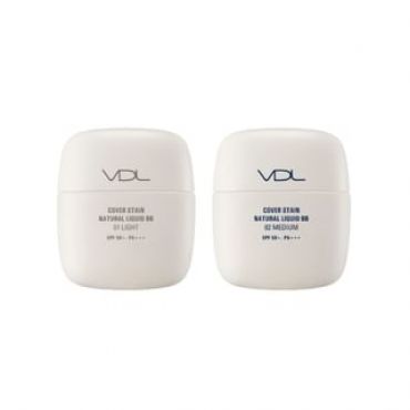 VDL - Cover Stain Natural Liquid BB - 2 Colors #01 Light
