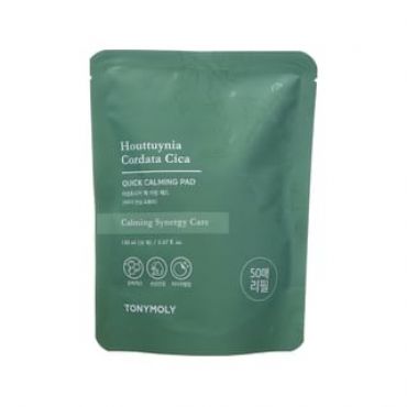 TONYMOLY - Houttuynia Cordata Cica Quick Calming Pad Refill Only 50 pads