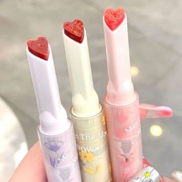 Gege Bear - Heart-shaped Lipstick - #01-#03 #03 - 3.2g
