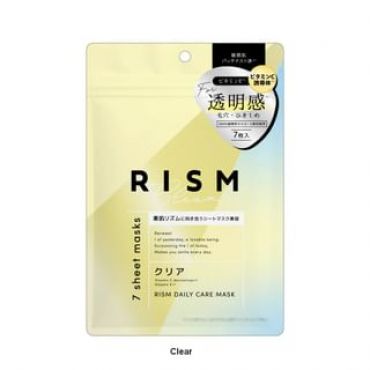 Sun Smile - RISM Daily Care Mask Clear - 7 pcs