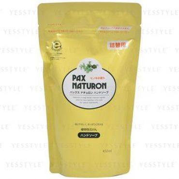 TAIYO YUSHI - Pax Naturon Hand Soap Hinoki Refill 450ml