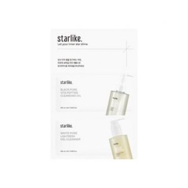 starlike - Cleansing Oil & Gel Cleanser Pouch 2ml x 2 pcs