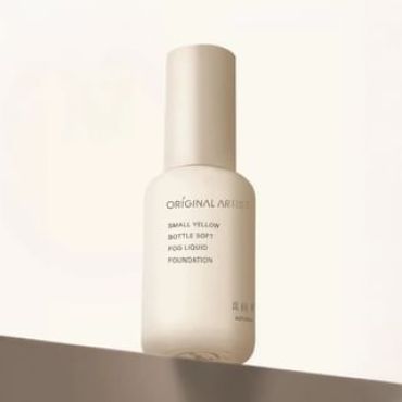 ORIGINAL ARTIST - Yellow Bottle Matte Liquid Foundation - 4 Colors W01# Porcelain - 30g