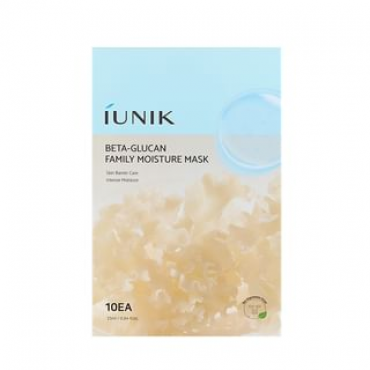 iUNIK - Beta-Glucan Family Moisture Mask Set 25ml x 10 sheets