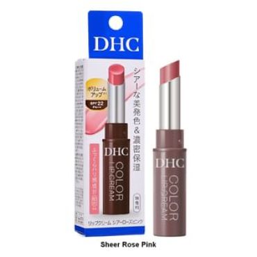 DHC - Color Lip Cream SPF 22 PA++ Sheer Rose Pink
