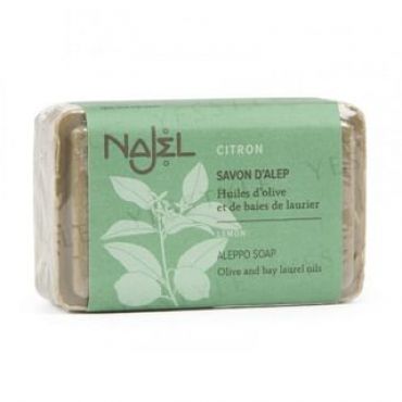 Najel - Aleppo Soap with Lemon Essential Oil 100g