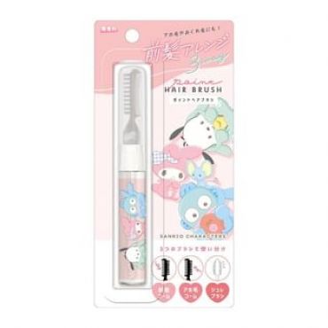 CRUX - Sanrio Characters 3 Way Point Hair Brush No Fragrance Pink - 1 pc