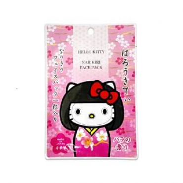 ASUNAROSYA - Sanrio Hello Kitty Kokeshi Narikiri Face Pack 1 pc