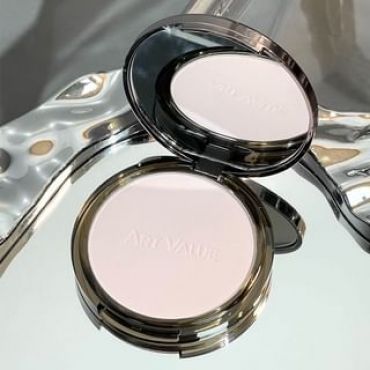 Art Value - Millennium Matte Soft Focus Pressed Powder - 3 Colors 1# Clear White - 8g