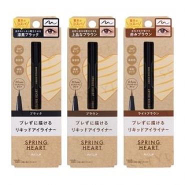 Koji - Spring Heart Liquid Eyeliner Black