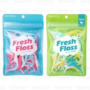 TO BE FRESH - Fresh Disposable Plastic Stemmed Dental Floss Non Flavor - 50 pcs