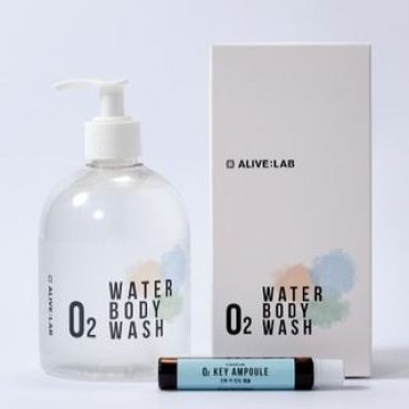 ALIVE:LAB - O2 Water Body Wash Set - 3 Types Mint Ampoule