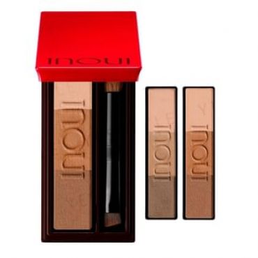 Shiseido - INOUI Eyebrow Palette 02 Ash Brown