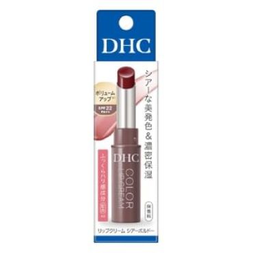 DHC - Color Lip Cream SPF 22 PA++ Sheer Bordeaux