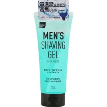 matsukiyo - Men's Shaving Gel Deep Moist 230g