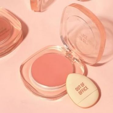 OUT-OF-OFFICE - Matte Mousse Blush - 3 Colors 02# Warm Apricot - 3g