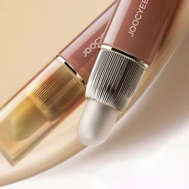 JOOCYEE - Spiral Shell Glazed Lip Gloss - 3 Colors #12 Per-Simmon TeaJelly - 3.2g