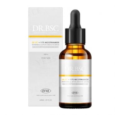 EFIX - DR.BSC 2X VC + 11% Nicotinamide Whitening & Spots Dissolve Serum 30ml
