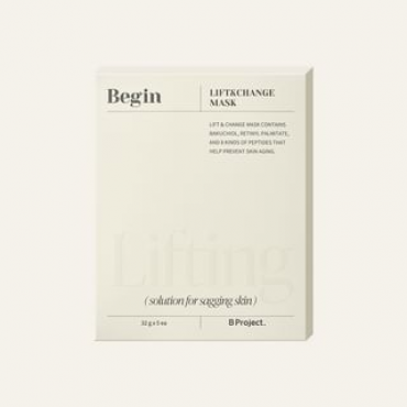 B Project - Begin Lift & Change Mask Set 32g x 5 sheets
