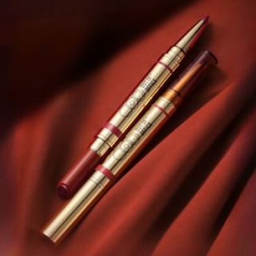 OUT-OF-OFFICE - 2 In 1 Glossy Lip Balm & Lipliner - 6 Colors 03# Reddish Brown (1.3g + 300mg)