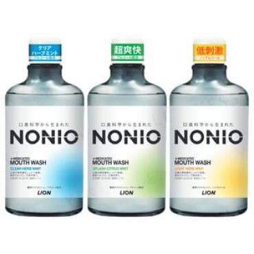LION - Nonio Mouth Wash Light Herb Mint - 1000ml