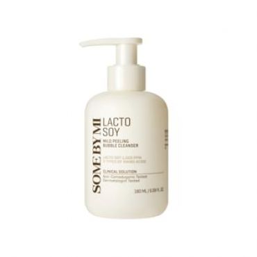 SOME BY MI - Lacto Soy Mild Peeling Bubble Cleanser 180ml