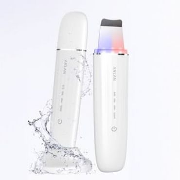 ANLAN - Dual Light Ultrasonic Skin Scrubber ACPJ31 - 1pc
