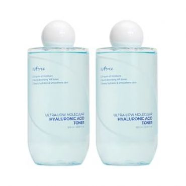 Isntree - Ultra-Low Molecular Hyaluronic Acid Toner Bundle Set 2pcs