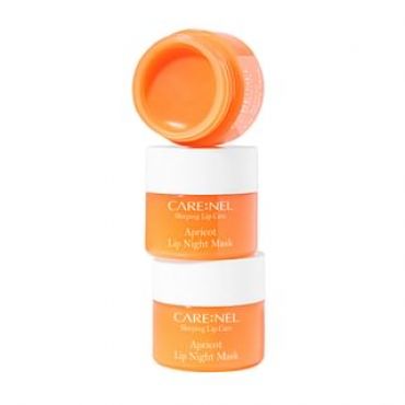 CARE:NEL - Apricot Lip Night Mask Set 5g x 3 pcs