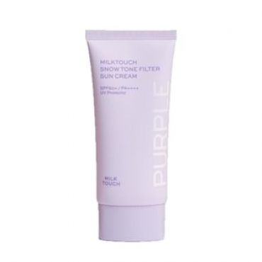 Milk Touch - Snow Tone Filter Sun Cream - 3 Colors Aurora Purple