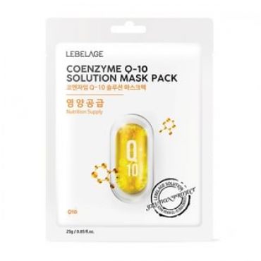 LEBELAGE - Solution Mask Pack - 15 Types Coenzyme Q-10