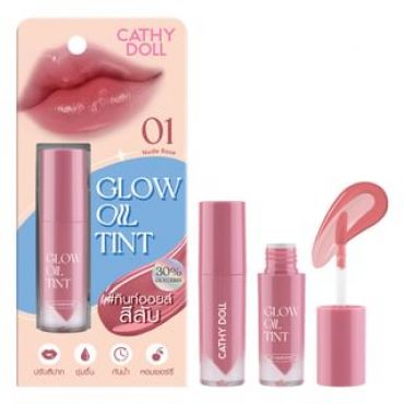 Cathy Doll - Glow Oil Tint 01 Nude Rose