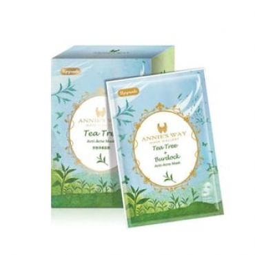 Annie's Way - Tea Tree + Burdock Anti-Acne Mask 10 pcs