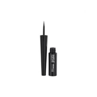 Make Up For Ever - Aqua Resist Color Ink Liquid Eyeliner 01 Matte Charcoal