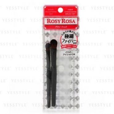 Chantilly - Rosy Rosa Fiber Eyeshadow Brush Set 2 pcs