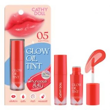 Cathy Doll - Glow Oil Tint 05 Enjoy Peach
