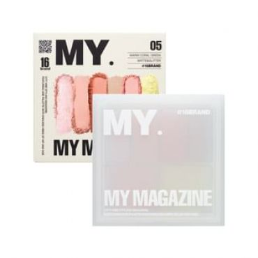 CHOSUNGAH BEAUTY - 16 BRAND My Magazine Palette - 6 Types #03 Bukchon Daily Look