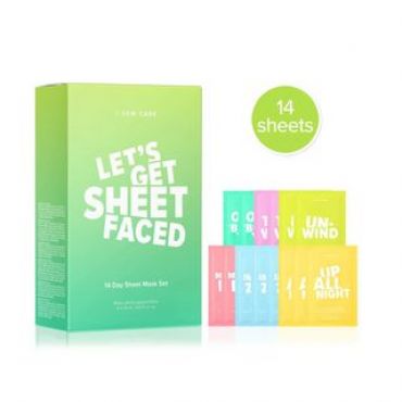 I DEW CARE - Let's Get Sheet Faced 14 Days Sheet Mask Set 1 set