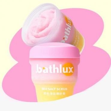 bathlux - Sea Salt Scrub - Pink #Pink - 350g
