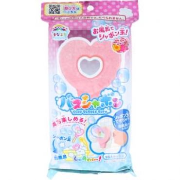 MANABURO - Soap Bubble Bath Heart Salt 1 pc