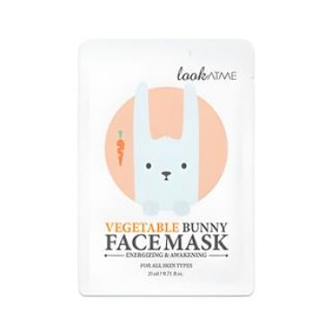 lookATME - Vegetable Bunny Face Mask 1pc 1 pc