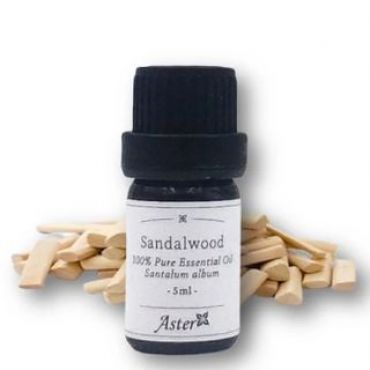 Aster Aroma - Sandalwood 100% Pure Essential Oil 5ml