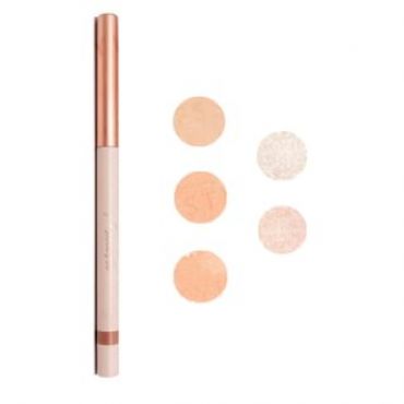 MilleFee - Tears Eye Bag Pencil & Liquid Liner 021 Shimmer Light Beige