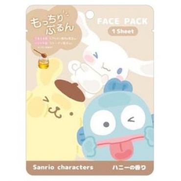 CRUX - Sanrio Face Pack Sanrio Characters - Honey - 1 pc