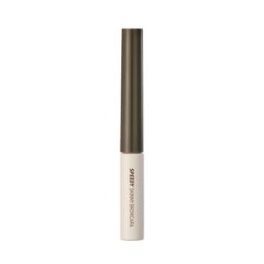 peripera - Speedy Skinny Brow Mascara - 7 Colors #03 Natural Brown