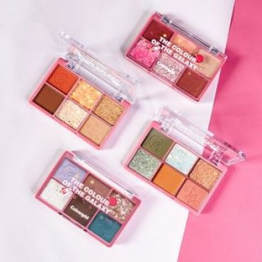 Colourgrid - The Stars 6 Color Eyeshadow Palette - 3 Types 02# Rosary Quest - 12g