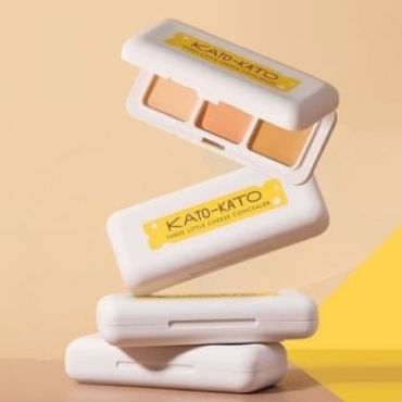 KATO-KATO - Three Little Cheese Concealer #Natural - 1.3g*3
