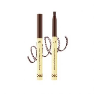 twoedit - Easy Drawing Eye Brow - 3 Colors #03 Soft Brown