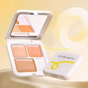 KATO-KATO - Fancy Cheese Thr-Concealer Palette #N01 Creamy Cheese - 5g